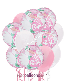 Here She Is Balloon Bouquet