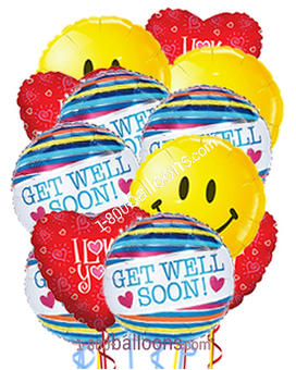 Get Well Soon Balloons 18 Speedy Recovery FCK 