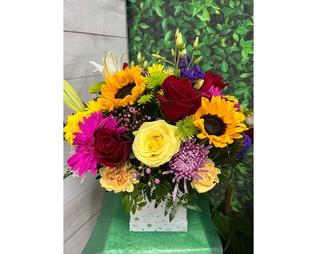 Colorful Delight Flower Arrangement