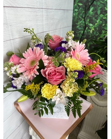 Bloomed With Love Flower Arrangement