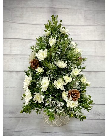 Snow Is In the Air Flower Arrangement