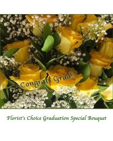 Designer's Choice Grad Bouquet Flower Arrangement