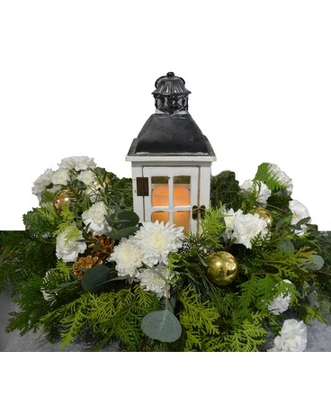 Classic Winter Wonderland Flower Arrangement