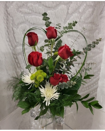 Romantic Heart Bouquet