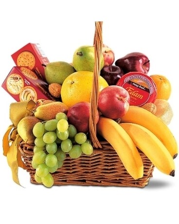 Gourmet Basket / Fruits Flower Arrangement