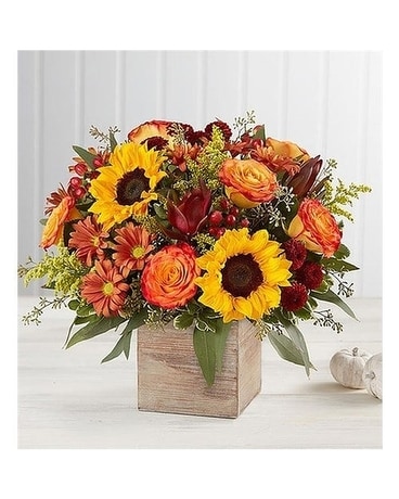 Chic Autumn by Lovebird Flowers Flower Arrangement