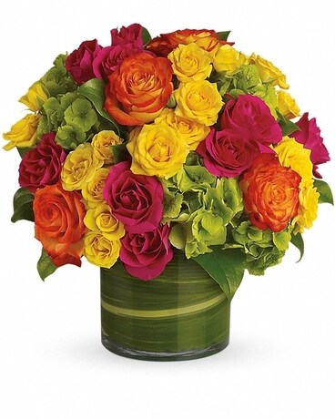 Teleflora's Blossoms in Vogue Flower Arrangement