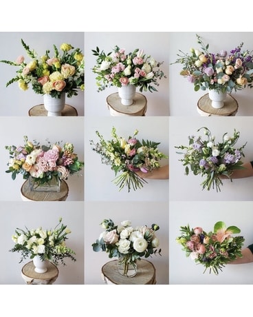 Brantford Blooms Pastel Mix - Designer's Choice Flower Arrangement