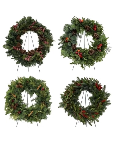 Brantford Blooms Christmas Wreath Wreath