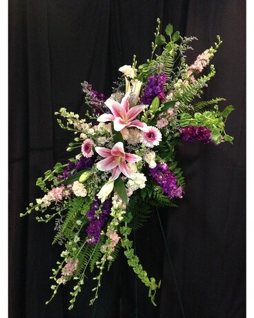 Angelic Asymmetrical Standing Spray