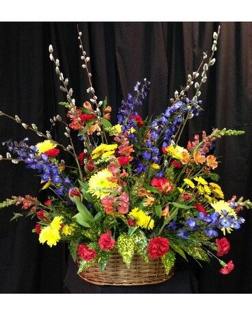 Williamsburg Summer Posie Basket