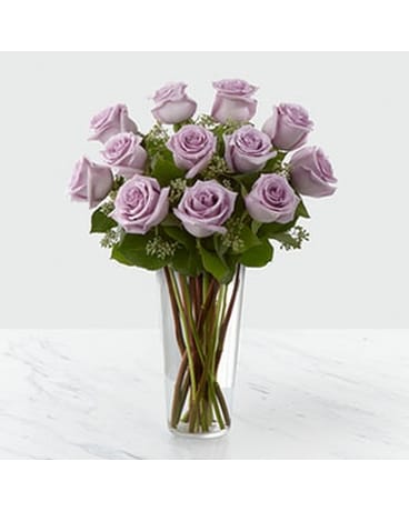 Lavender Rose Bouquet Flower Arrangement