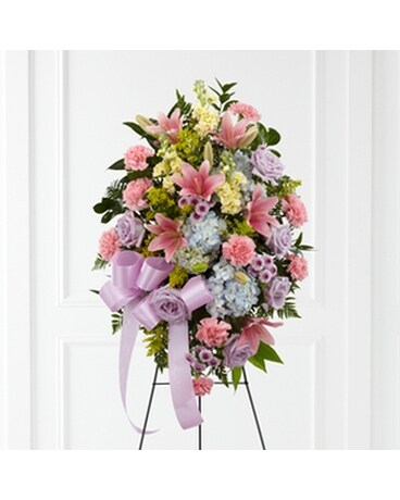 Blessing of the Earth Easel Flower Arrangement