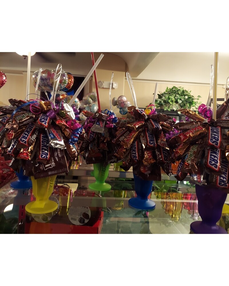 Candy Soda Bouquet in Clinton MO - Clinton Flower Shop