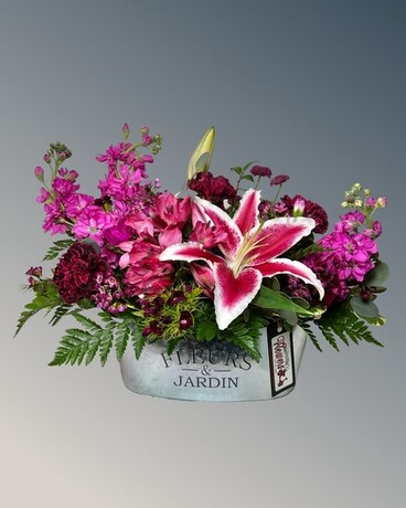 Lily I Love You Flower Arrangement