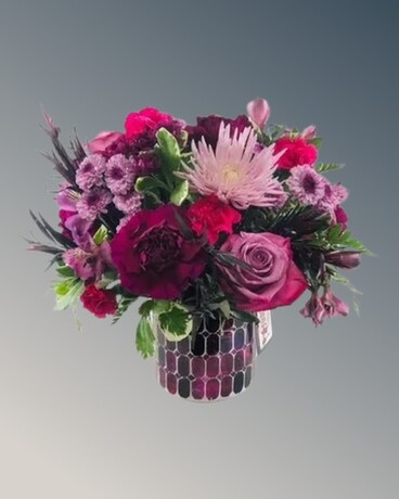 Bedazzled - I Love Lavender Flower Arrangement