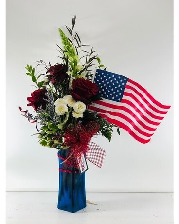Home of the Brave Flower Arrangement