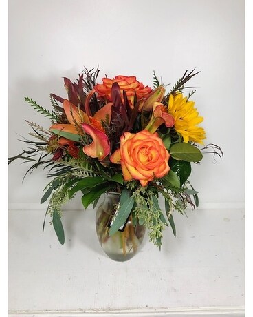 Royal Autumn Flower Arrangement