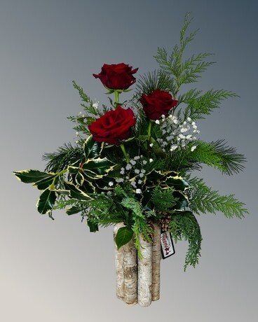 Holiday Birch Delight Flower Arrangement