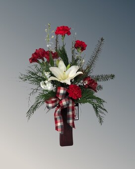 A Christmas Dream Flower Arrangement