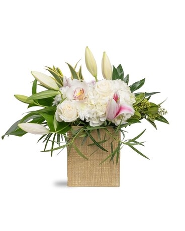 Elegant Gold Flower Arrangement