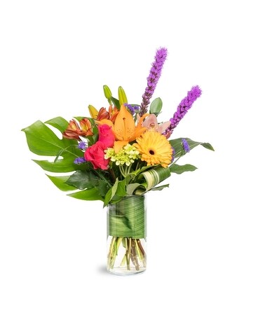 Tropical Rain Flower Arrangement