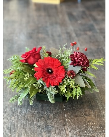 Winter Cheer Flower Arrangement