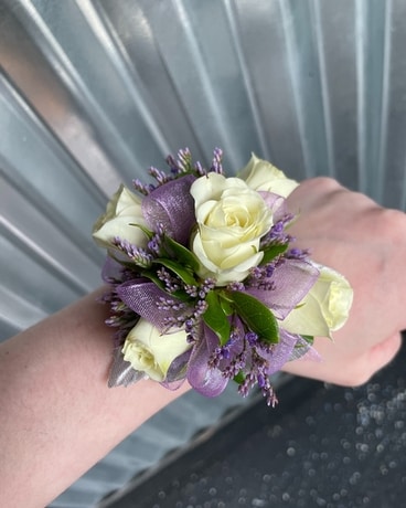 Purple Corsage Corsage