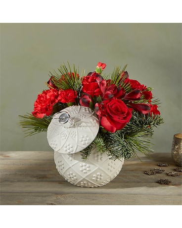 BAUBLE BLOOM BOUQUET Flower Arrangement