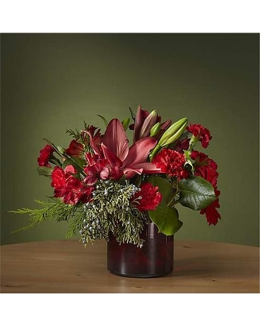 The FTD Berry Merry Bouquet Flower Arrangement