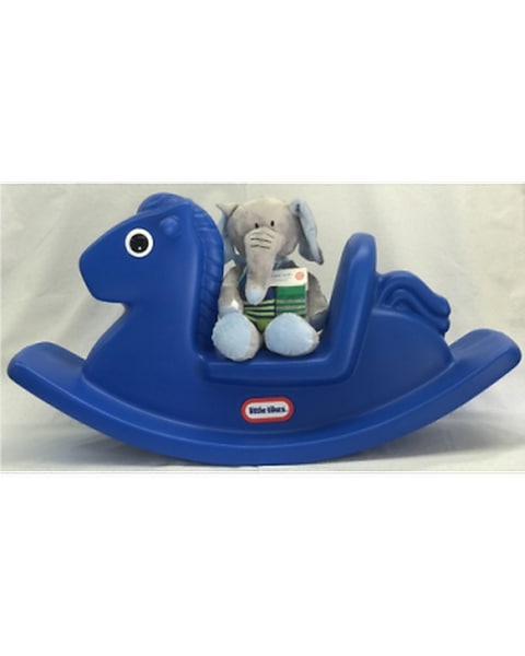 Blue Rocking Horse in St Clair Shores MI Rodnick