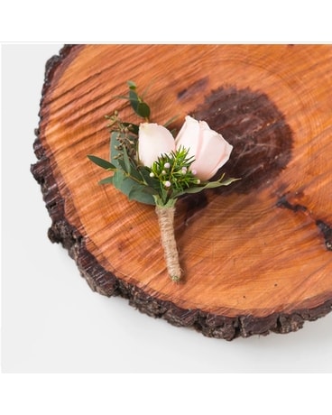 Pink Boutonnière Flower Arrangement
