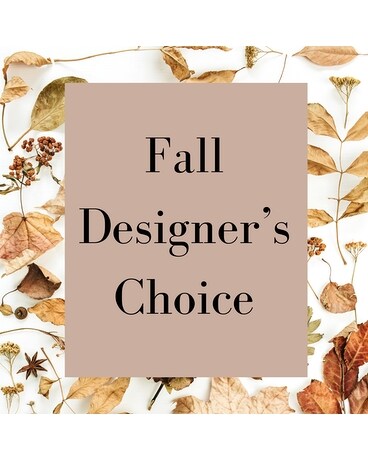 Fall Designer's Choice Flower Arrangement