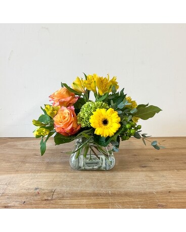 Lemon Drop Punch Flower Arrangement