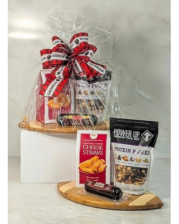 Football gourmet Gift Basket