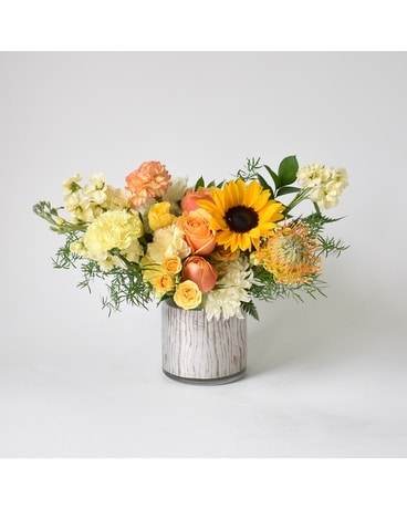 Sunset Collection - Lovely & Lush Flower Arrangement