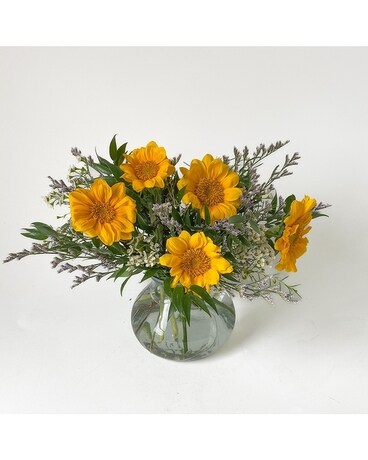 Golden Hour - Sweet and Petite Flower Arrangement