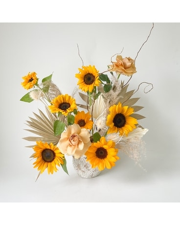 Golden Hour - Gorgeous and Grand Flower Arrangement