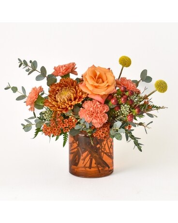 Orange Harvest - Delicate & Dainty Flower Arrangement