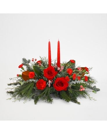 Pretty Peppermint Centerpiece - Sweet & Petite Flowers