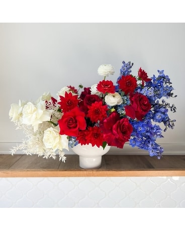 Red, White, and Bills! Flowers