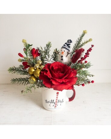 Cup O' Cheer - Dried Arrangement Flower Arrangement
