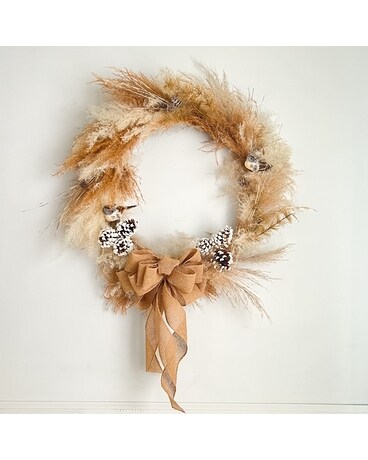 O Pampas Wreath Flowers
