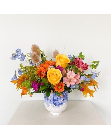 William's Fall Sunshine Flower Arrangement