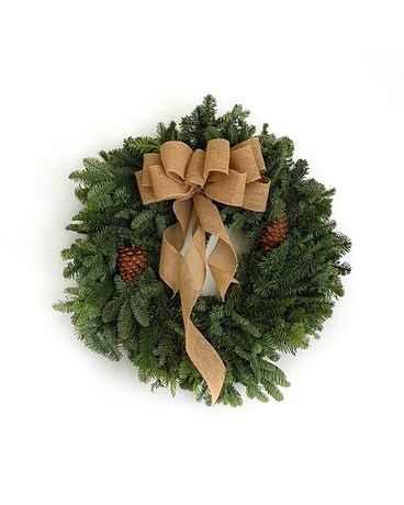 Rustic Charm Wreath Flowers