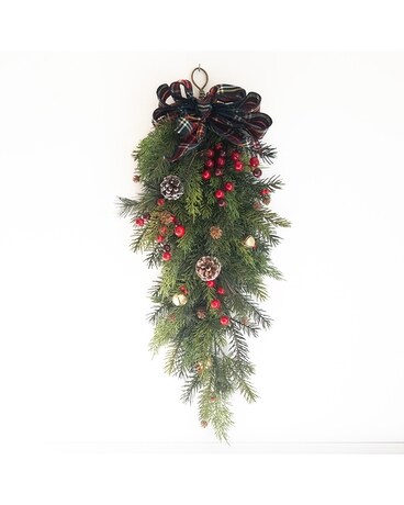 Sleigh Bell Swag - Artificial Flowers