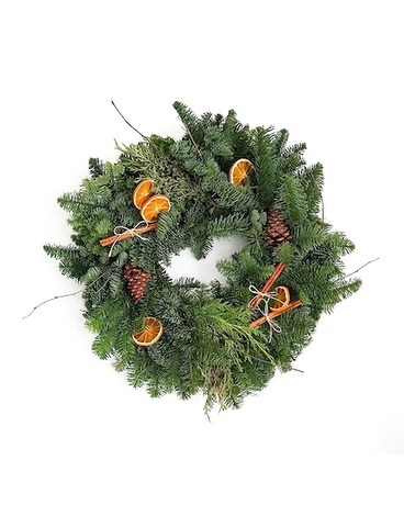 Orange Spice Wreath Flowers