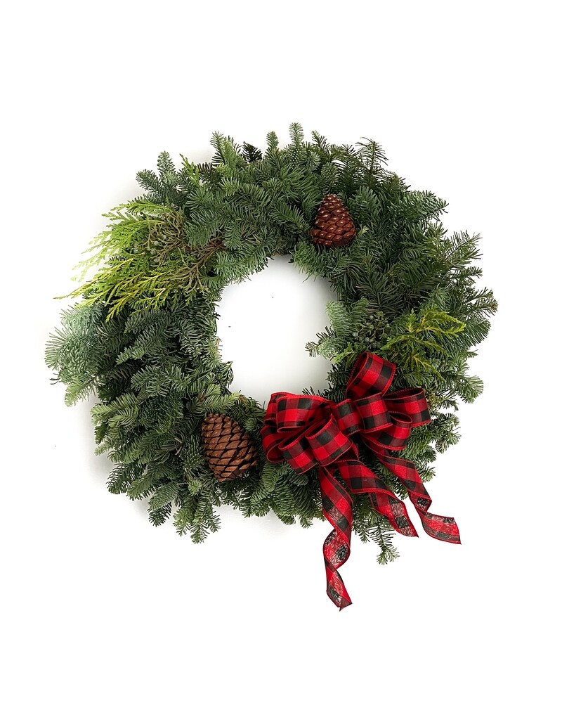 Home for Christmas Wreath in West Seneca NY - William's Florist