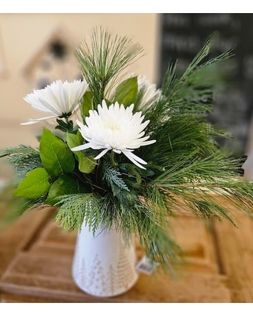 Winter Forest Flower Arrangement