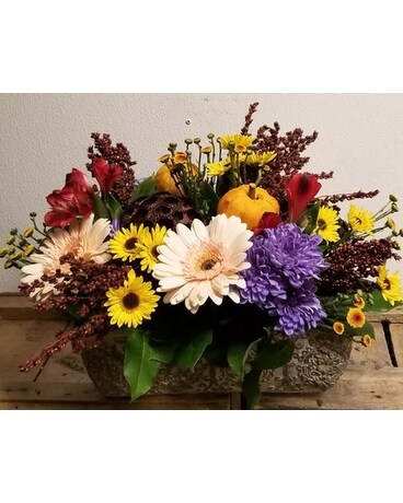 Harvest Time Flower Arrangement